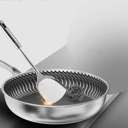 Ultimate Stainless Steel Honeycomb Skillet™